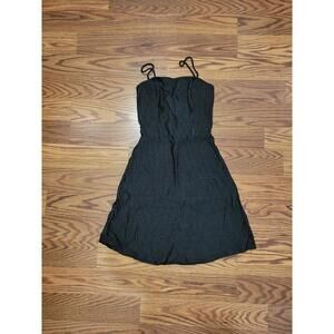 Silence & Noise Dress - Black and White Stripe - Size XS